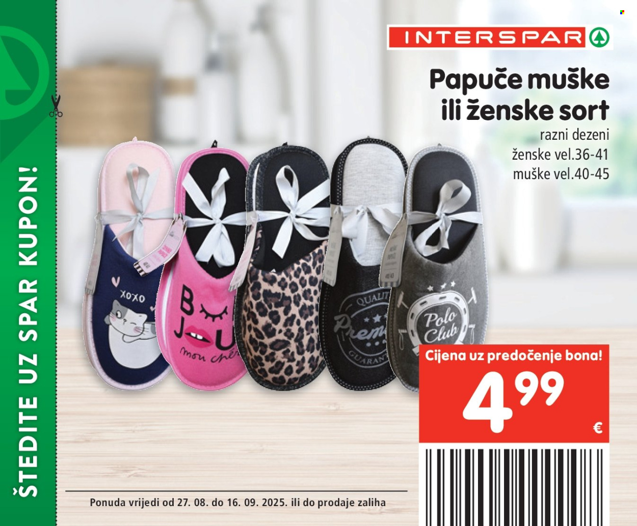 INTERSPAR katalog - 27.08.2025. - 16.09.2025. Stranica 27