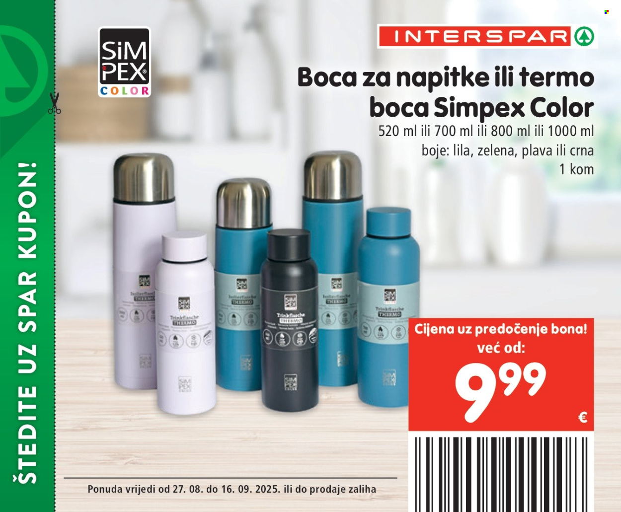 INTERSPAR katalog - 27.08.2025. - 16.09.2025. Stranica 71