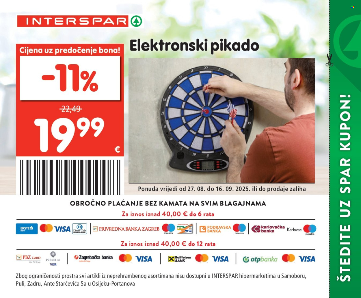 INTERSPAR katalog - 27.08.2025. - 16.09.2025. Stranica 80