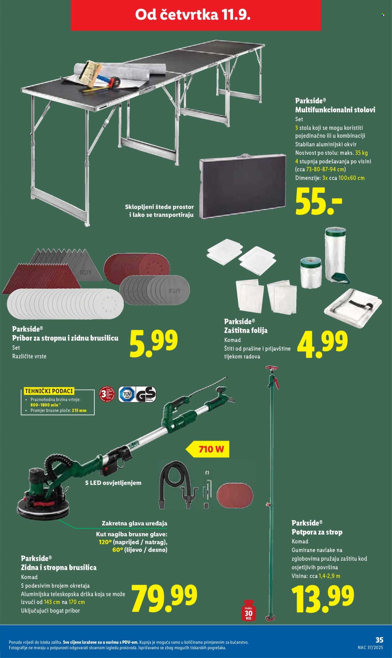 Lidl katalog - 11.09.2025. - 14.09.2025. Stranica 35