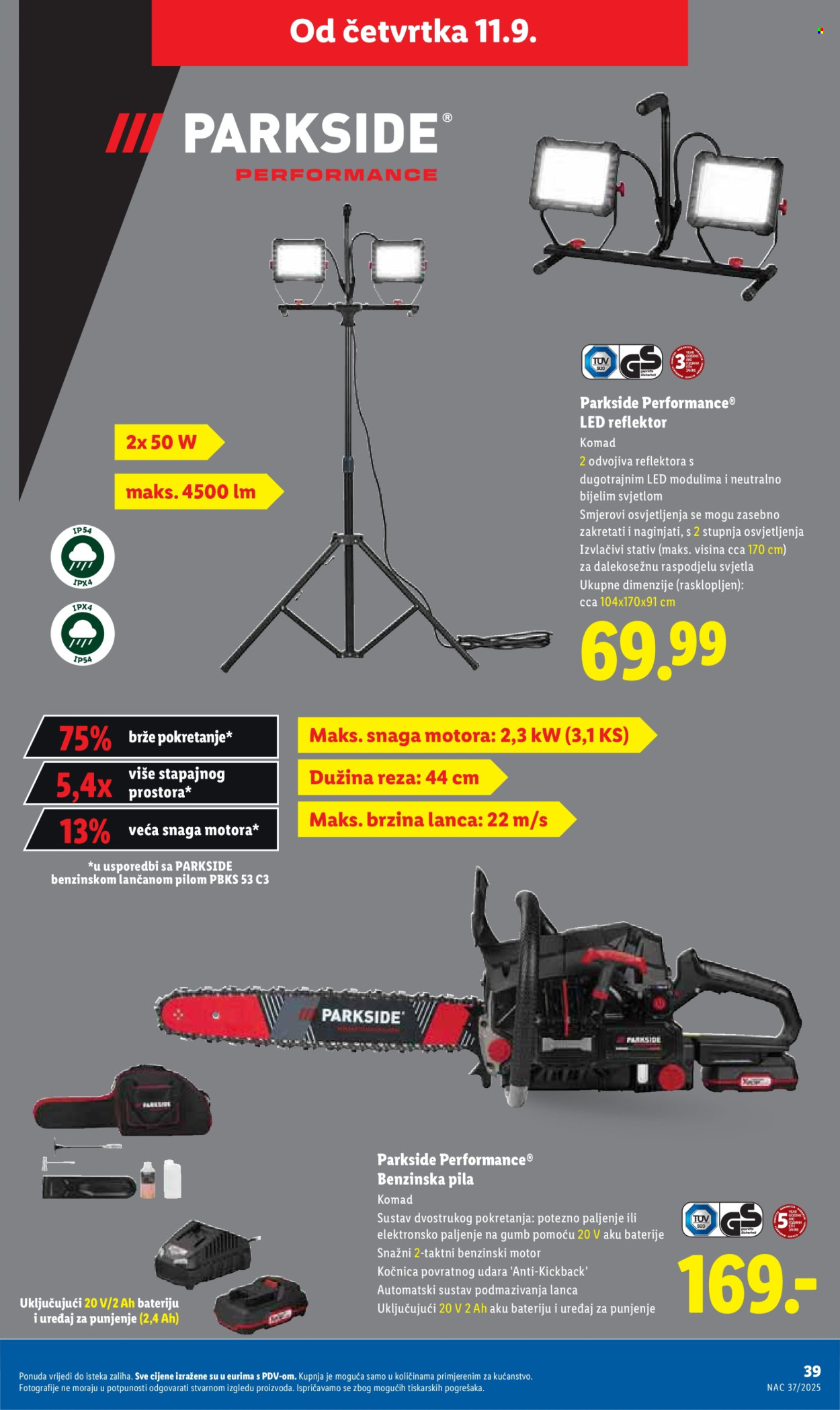 Lidl katalog - 11.09.2025. - 14.09.2025. Stranica 39