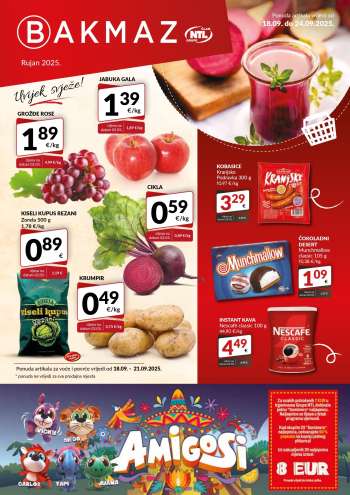 Bakmaz katalog - 18.09.2025. - 24.09.2025.