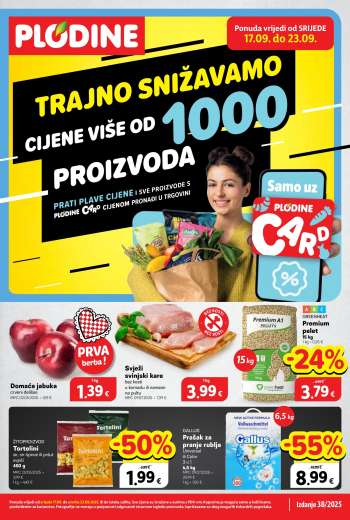 Plodine katalog - 17.09.2025. - 23.09.2025.