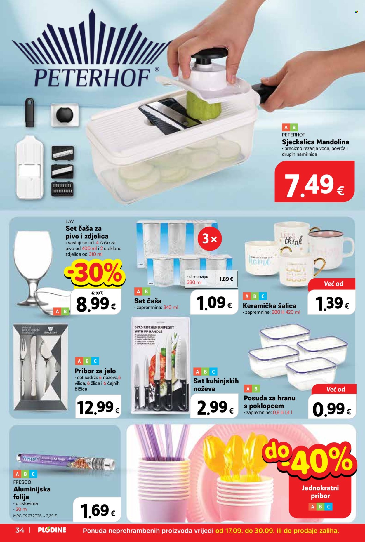 Plodine katalog - 17.09.2025. - 23.09.2025. Stranica 34