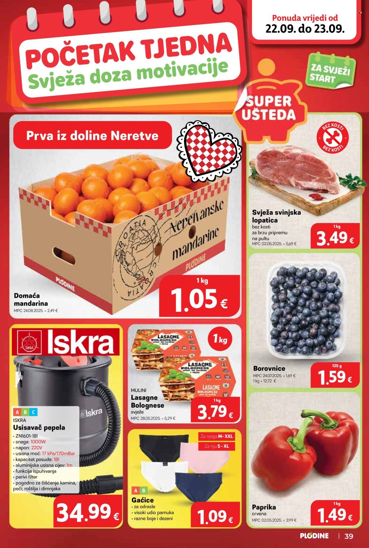 Plodine katalog - 17.09.2025. - 23.09.2025. Stranica 39