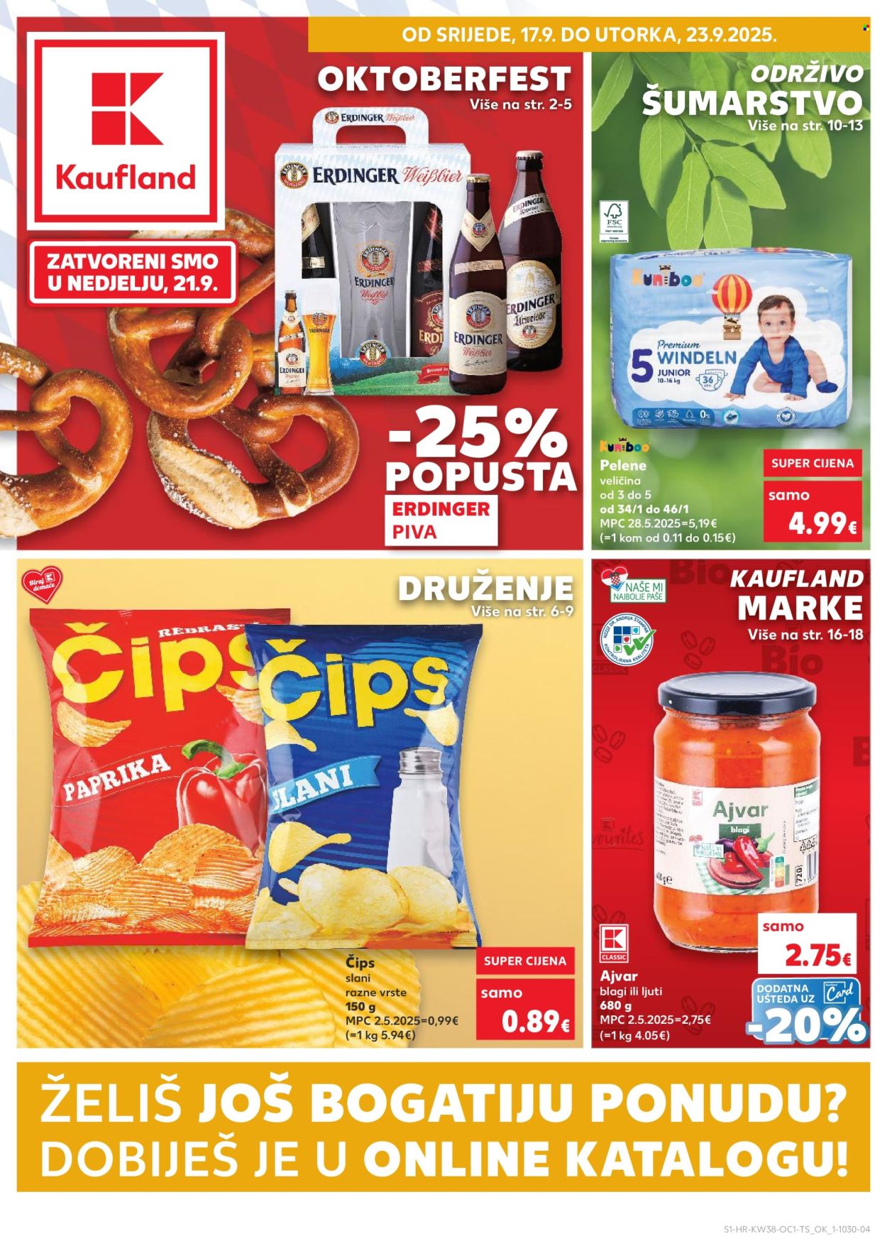 Kaufland katalog - 17.09.2025. - 23.09.2025. Stranica 1