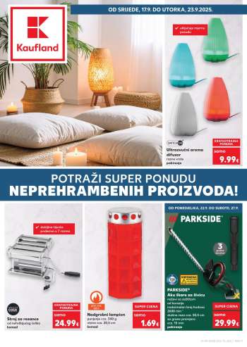 Kaufland katalog - 17.09.2025. - 23.09.2025.
