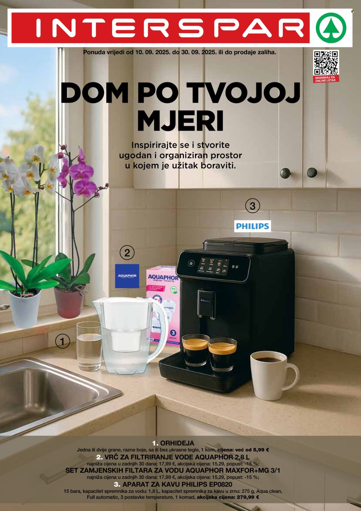 INTERSPAR katalog - 10.09.2025. - 30.09.2025. Stranica 1