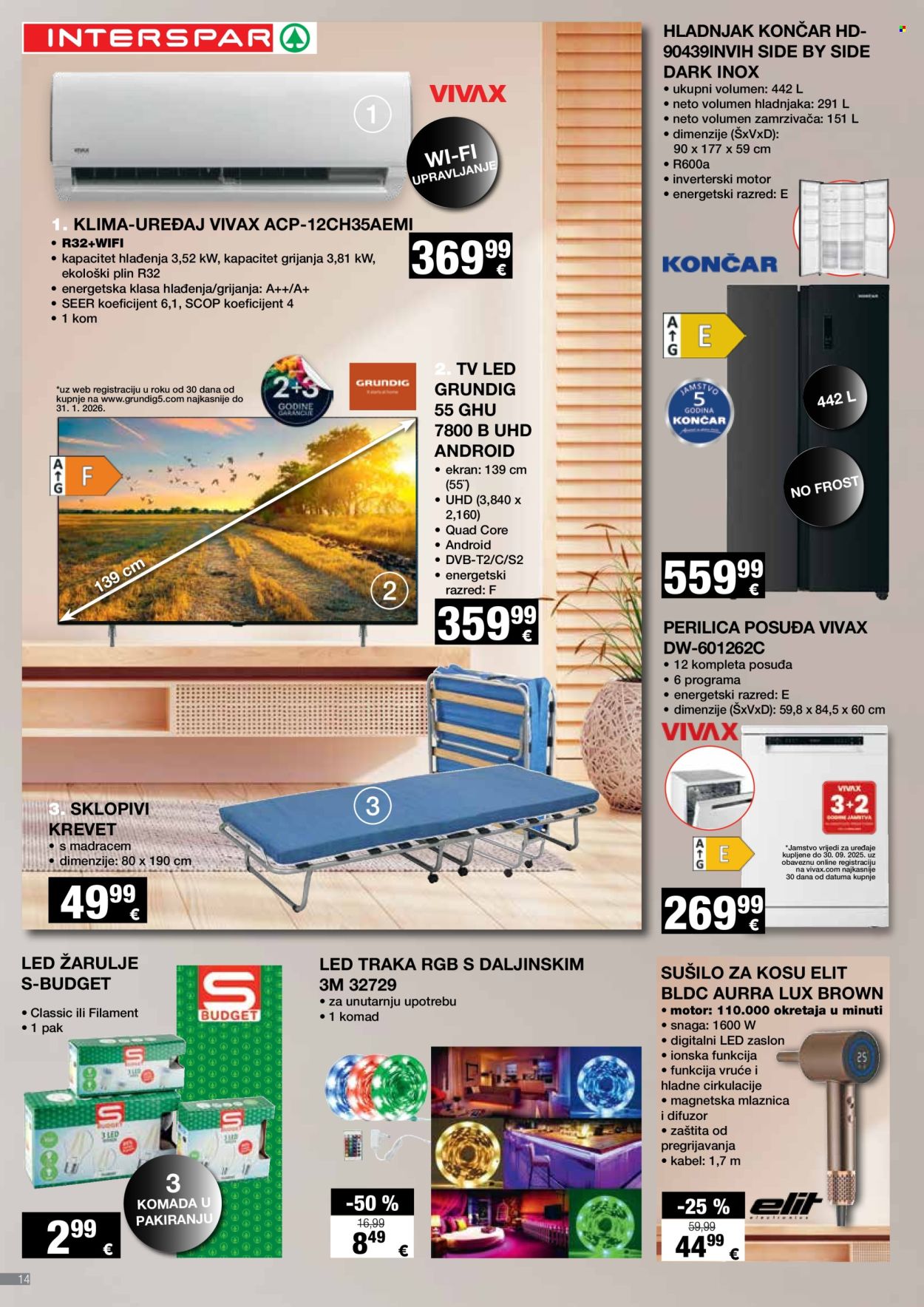INTERSPAR katalog - 10.09.2025. - 30.09.2025. Stranica 14