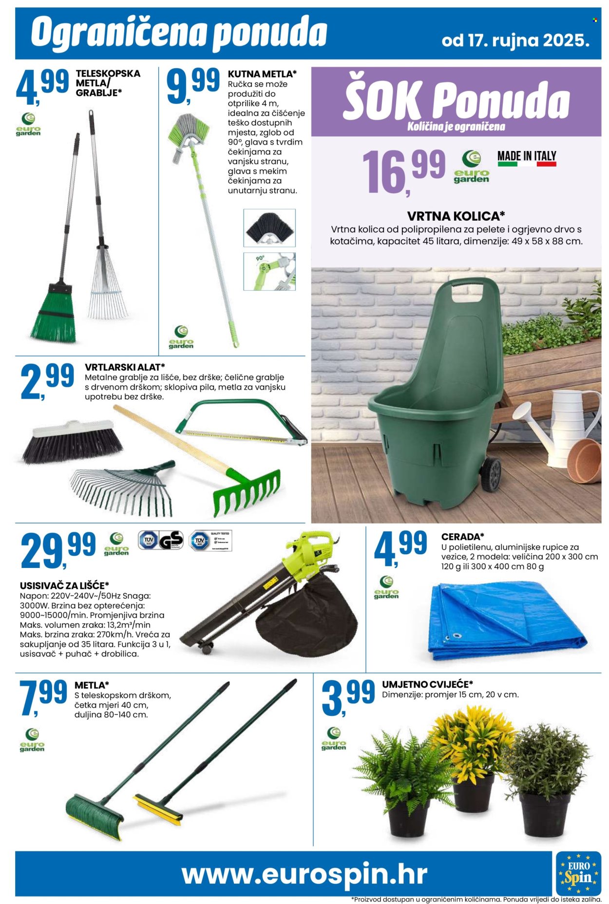 Eurospin katalog - 17.09.2025. - 23.09.2025. Stranica 15