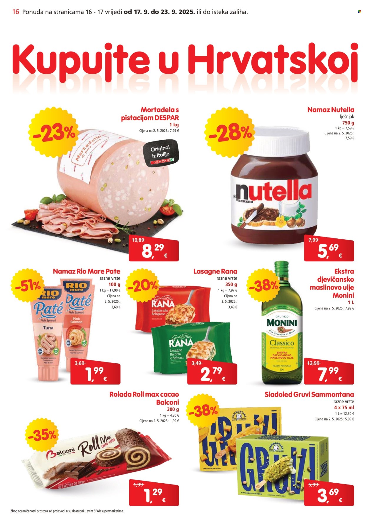 SPAR katalog - 17.09.2025. - 23.09.2025. Stranica 16