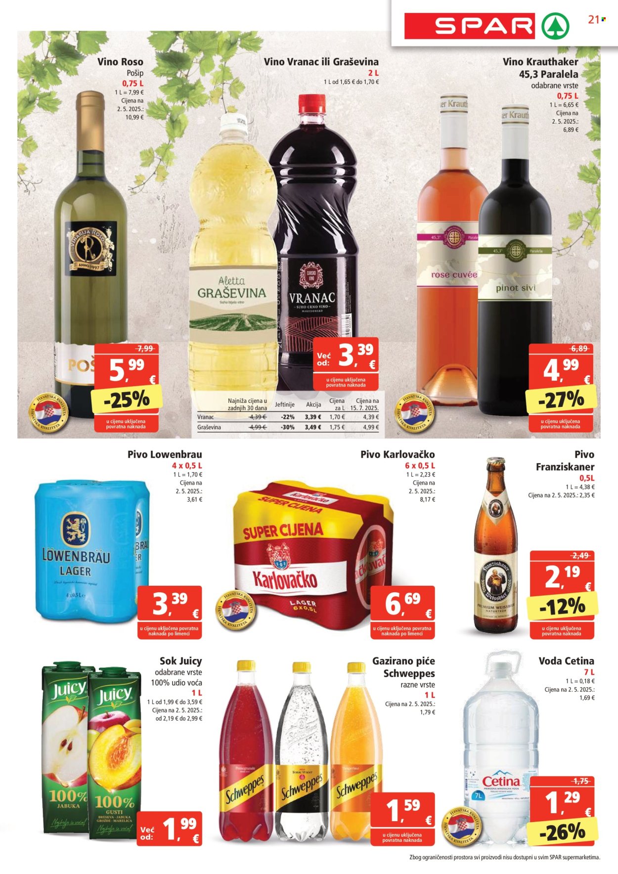 SPAR katalog - 17.09.2025. - 23.09.2025. Stranica 21