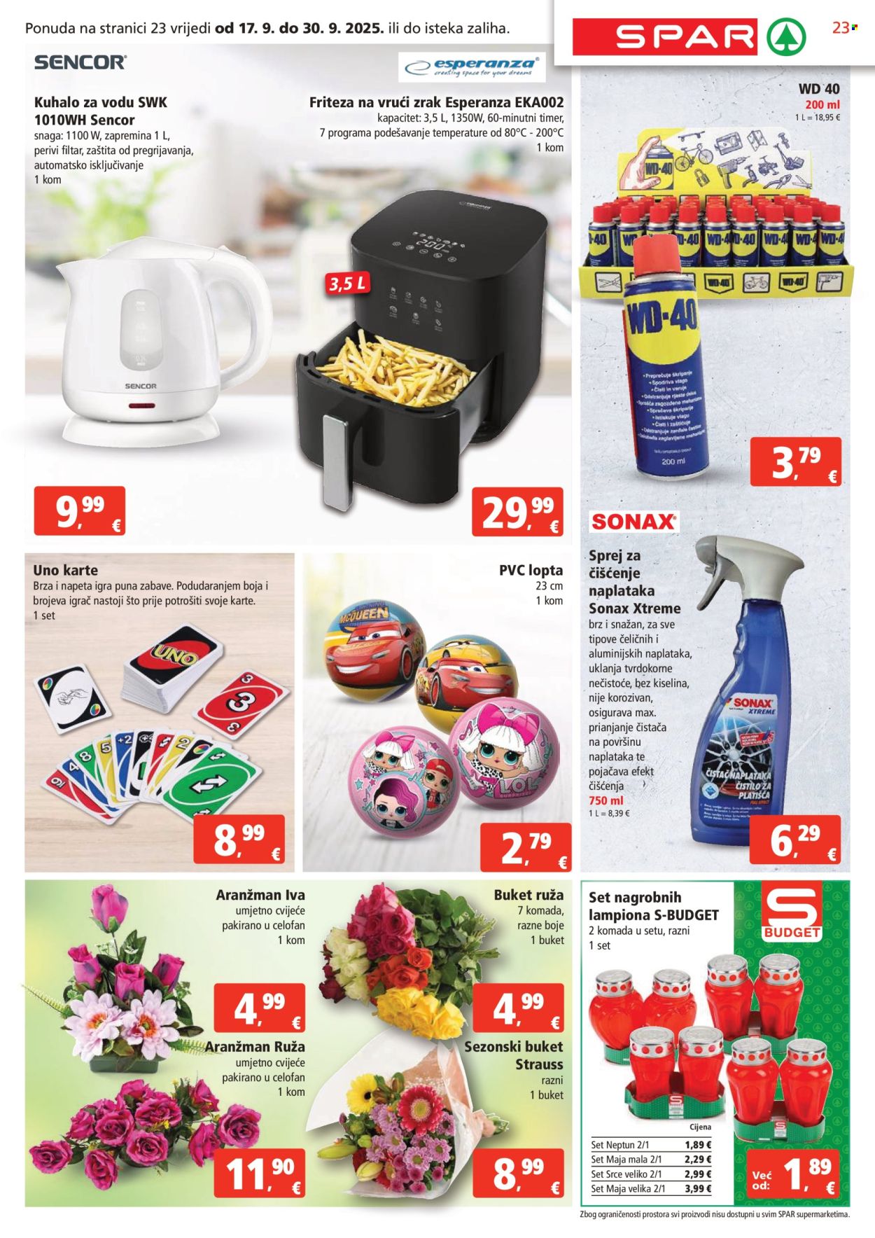 SPAR katalog - 17.09.2025. - 23.09.2025. Stranica 23