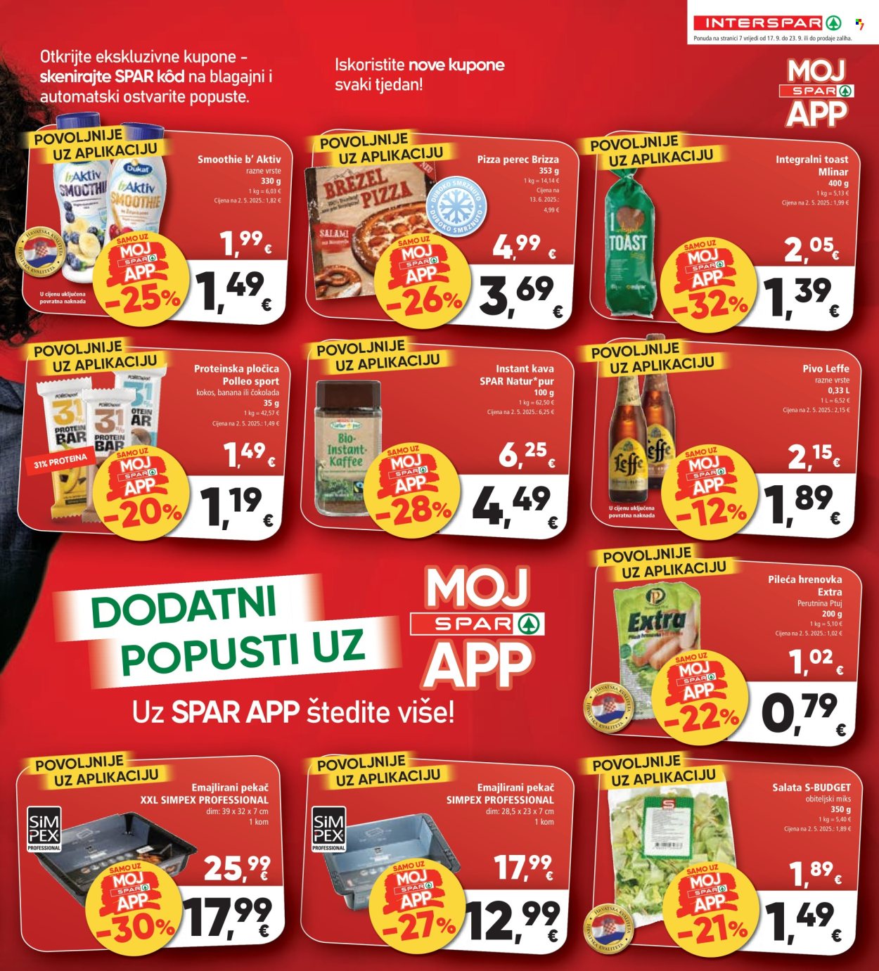 INTERSPAR katalog - 17.09.2025. - 23.09.2025. Stranica 7