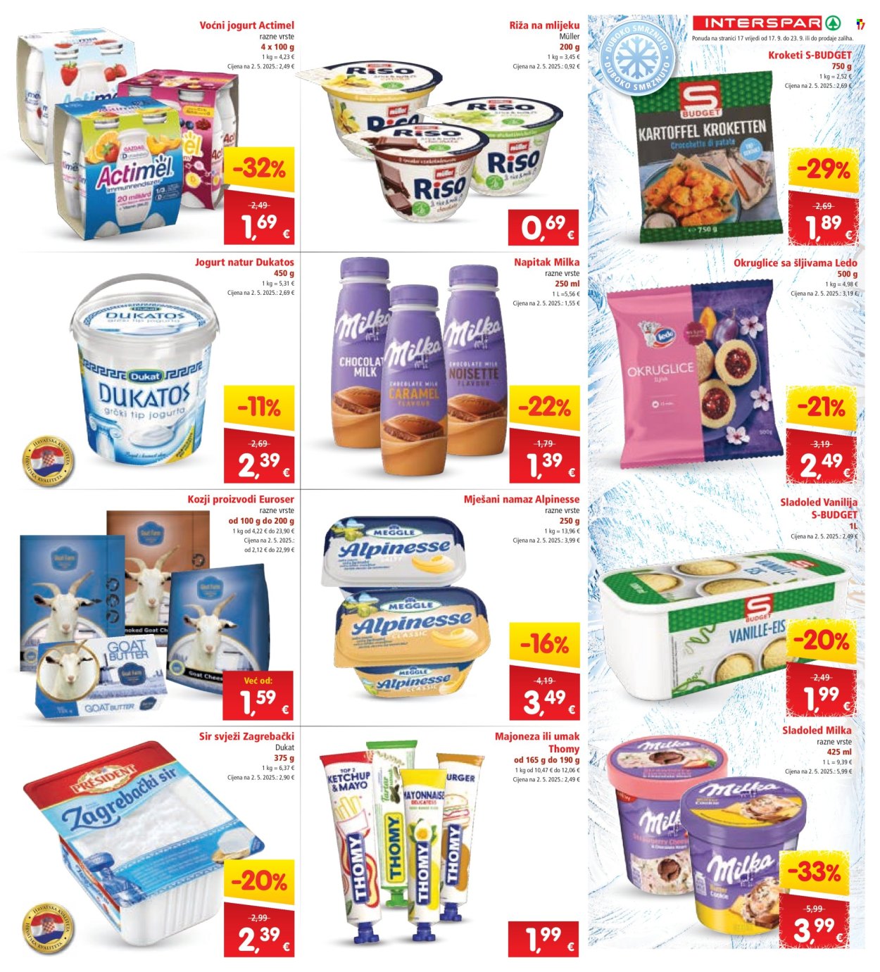 INTERSPAR katalog - 17.09.2025. - 23.09.2025. Stranica 19