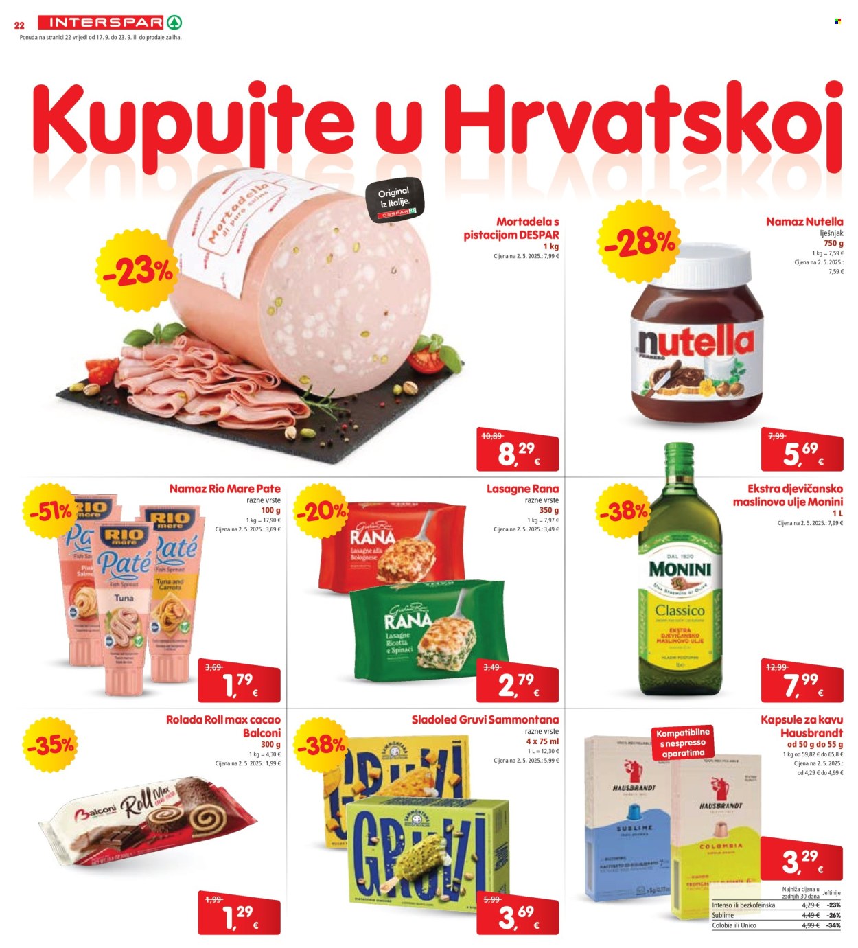 INTERSPAR katalog - 17.09.2025. - 23.09.2025. Stranica 24