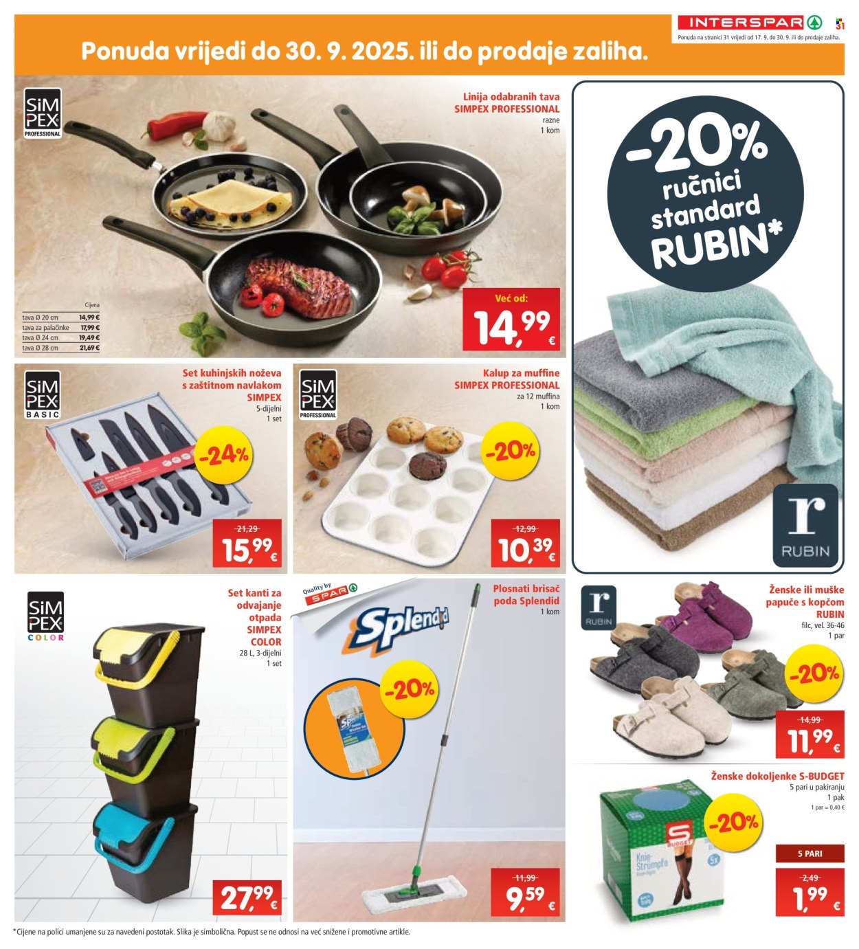 INTERSPAR katalog - 17.09.2025. - 23.09.2025. Stranica 33