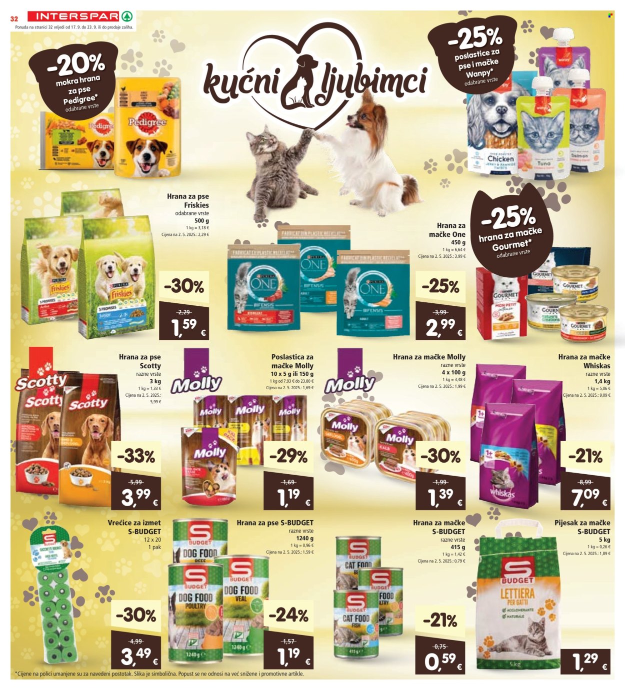 INTERSPAR katalog - 17.09.2025. - 23.09.2025. Stranica 34