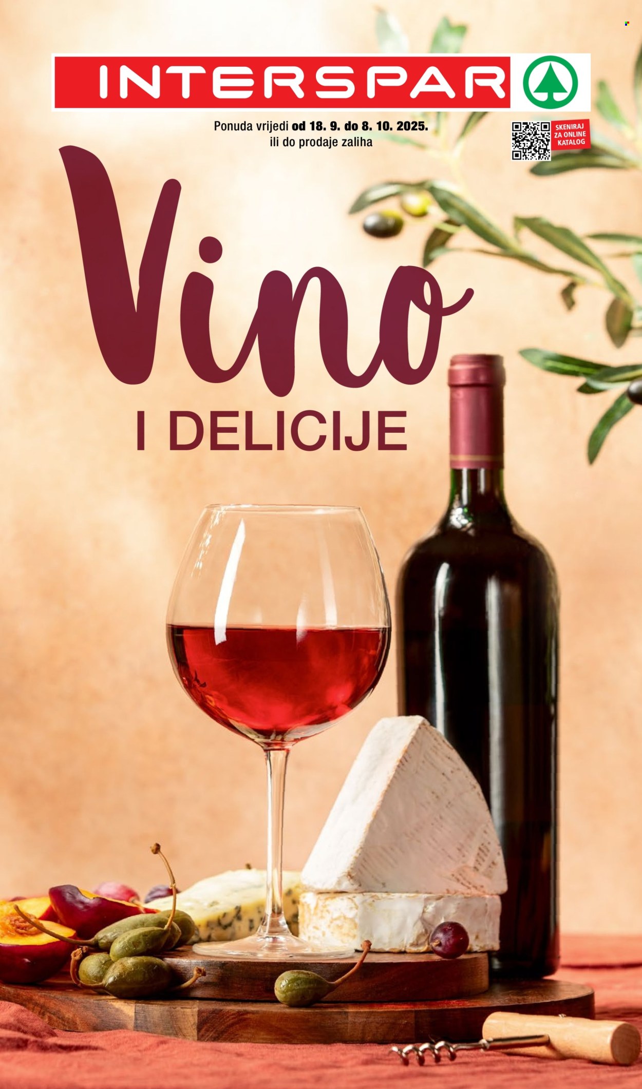 INTERSPAR katalog - 18.09.2025. - 08.10.2025. Stranica 1