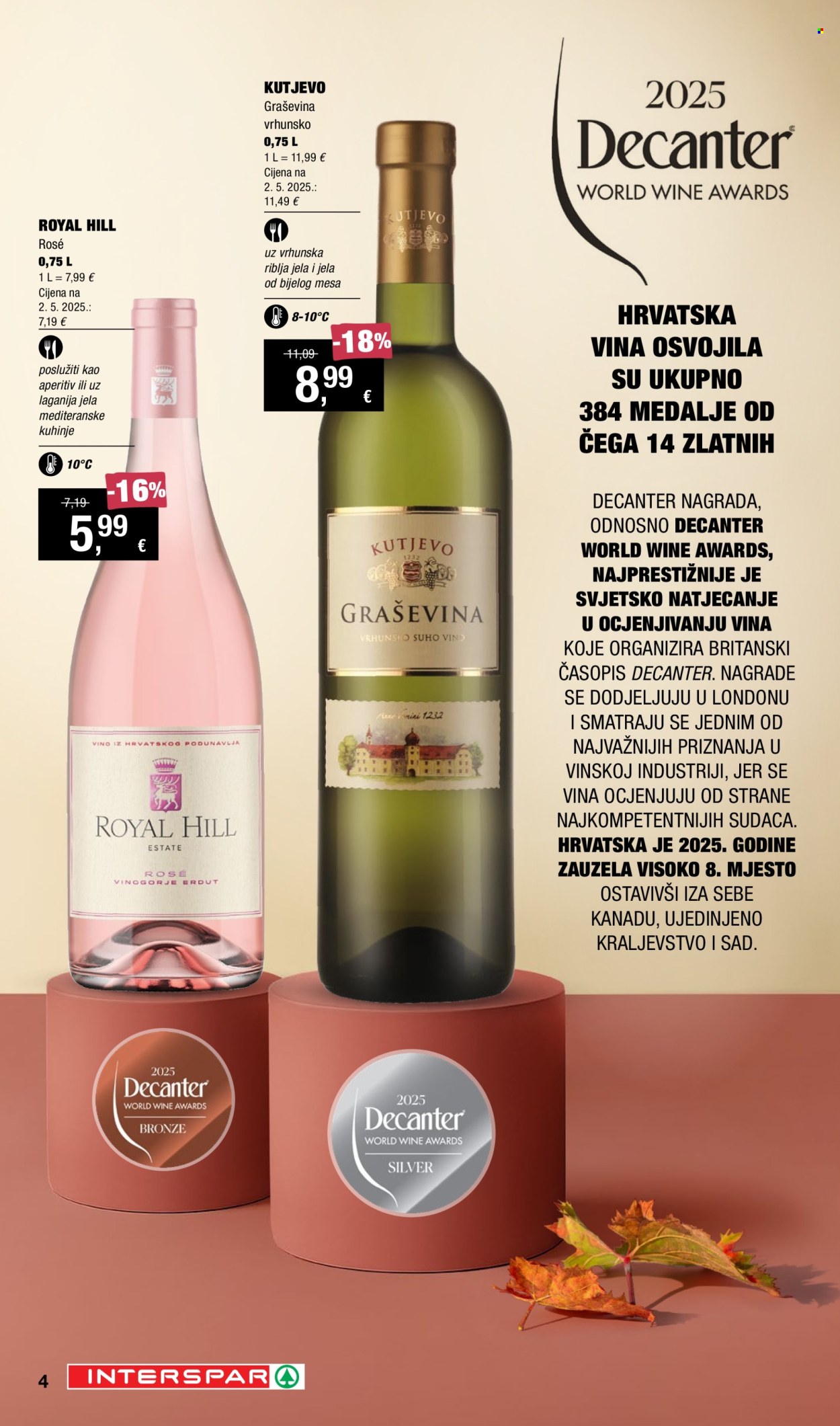 INTERSPAR katalog - 18.09.2025. - 08.10.2025. Stranica 4