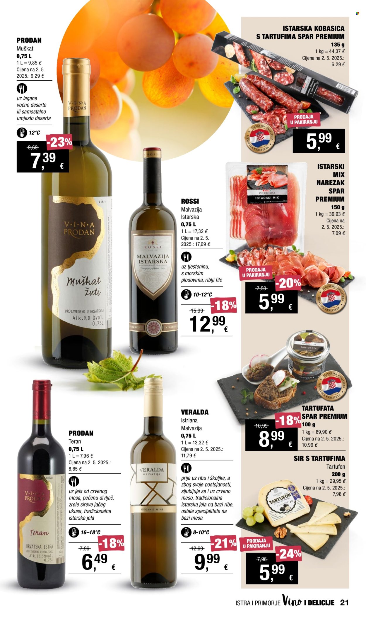 INTERSPAR katalog - 18.09.2025. - 08.10.2025. Stranica 21