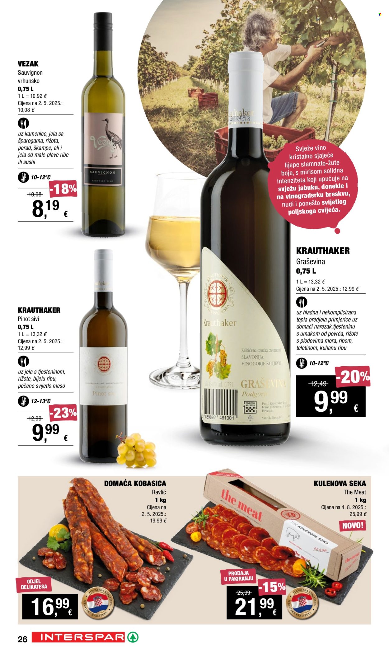 INTERSPAR katalog - 18.09.2025. - 08.10.2025. Stranica 26