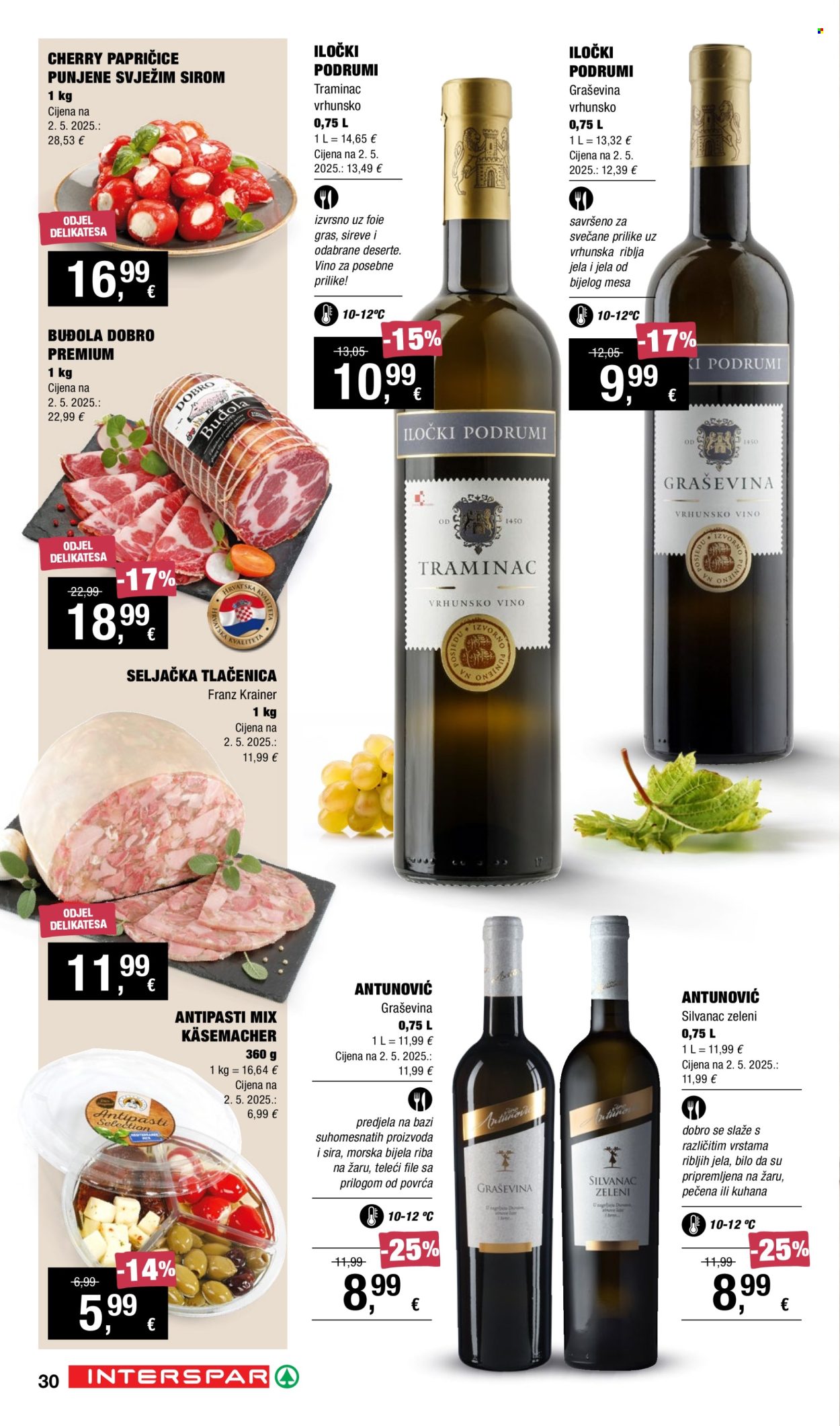 INTERSPAR katalog - 18.09.2025. - 08.10.2025. Stranica 30