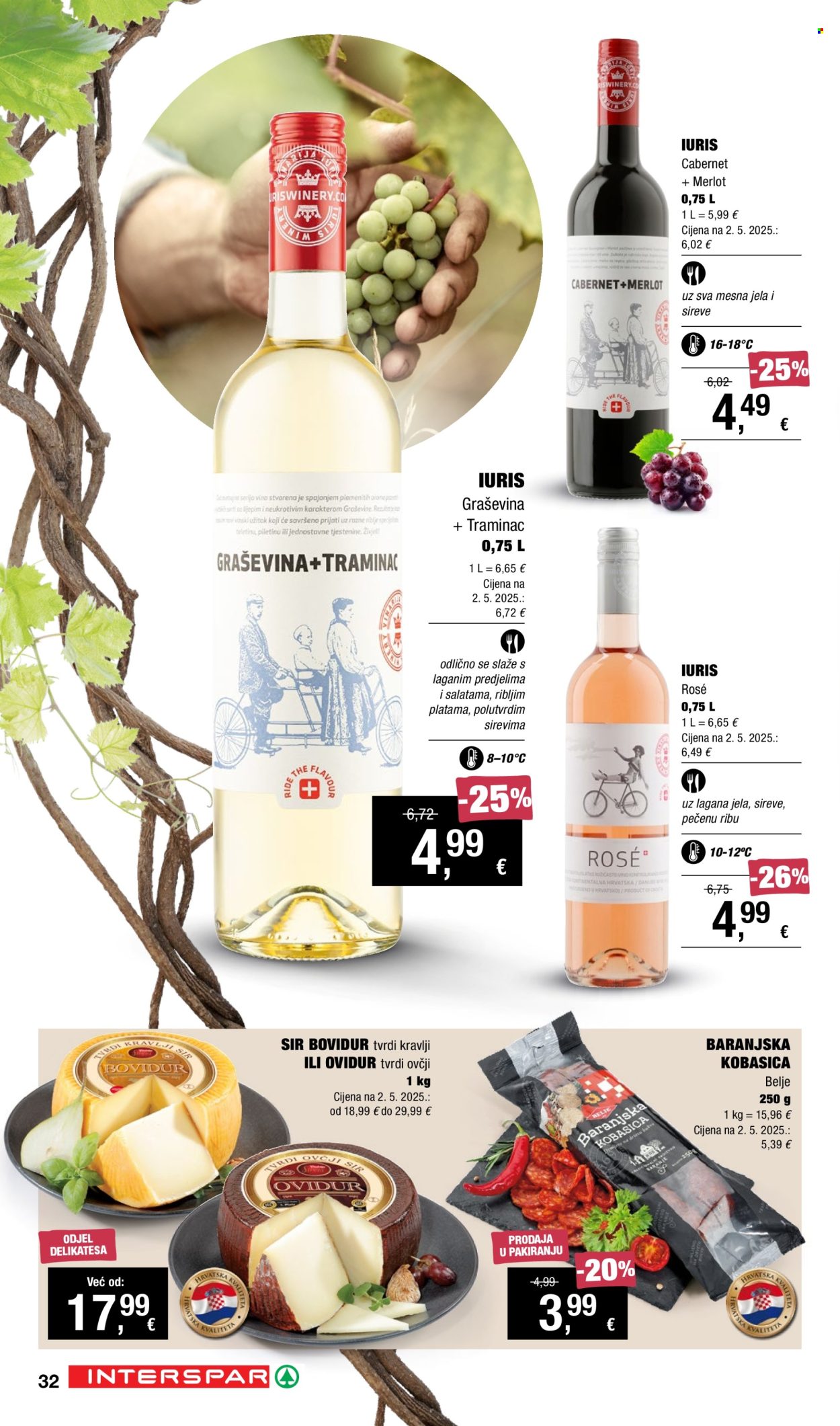 INTERSPAR katalog - 18.09.2025. - 08.10.2025. Stranica 32