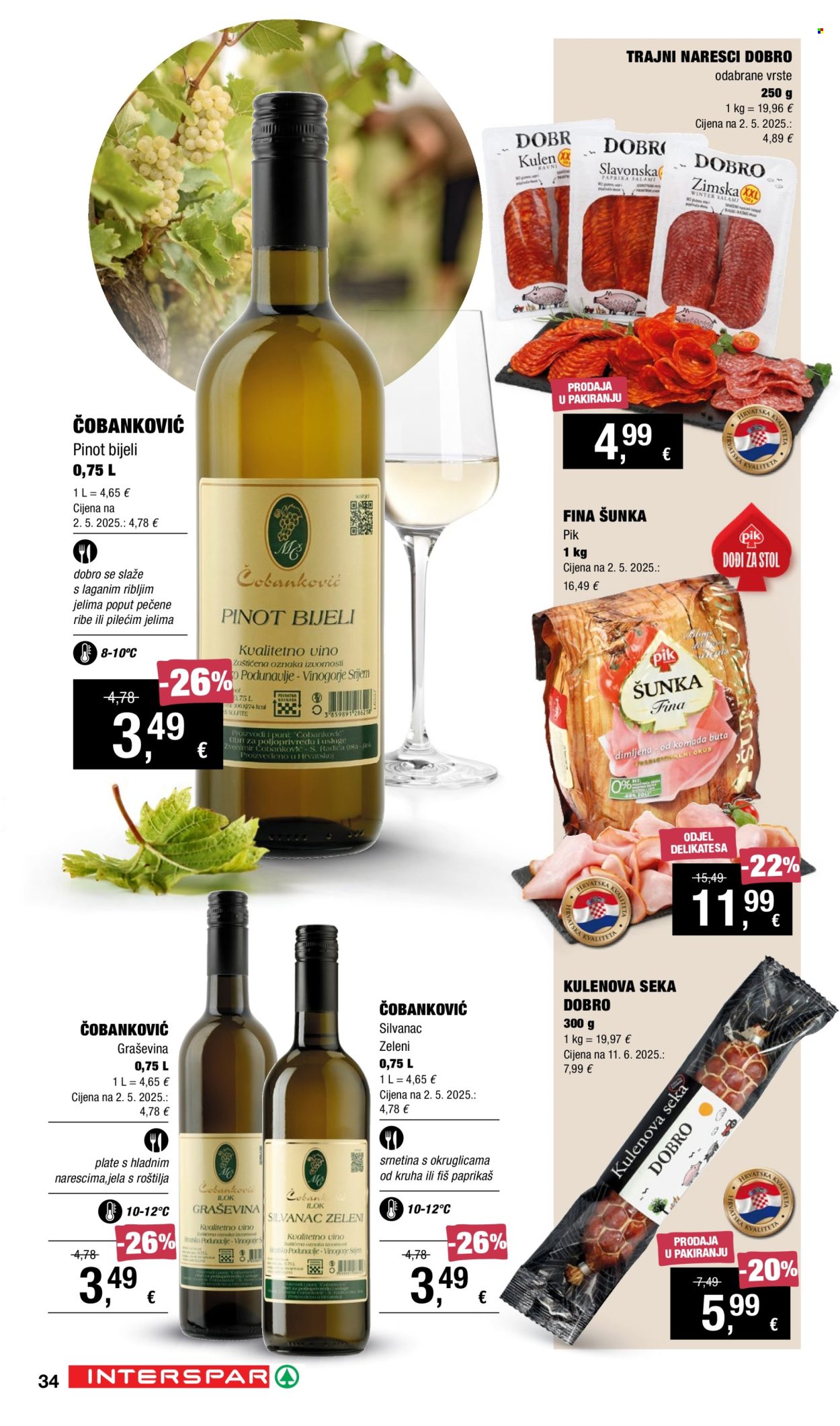 INTERSPAR katalog - 18.09.2025. - 08.10.2025. Stranica 34