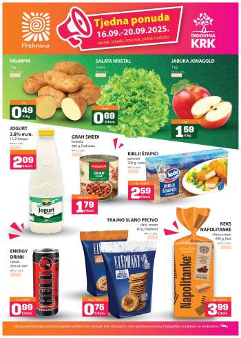 Trgovina KRK katalog - 16.09.2025. - 20.09.2025.