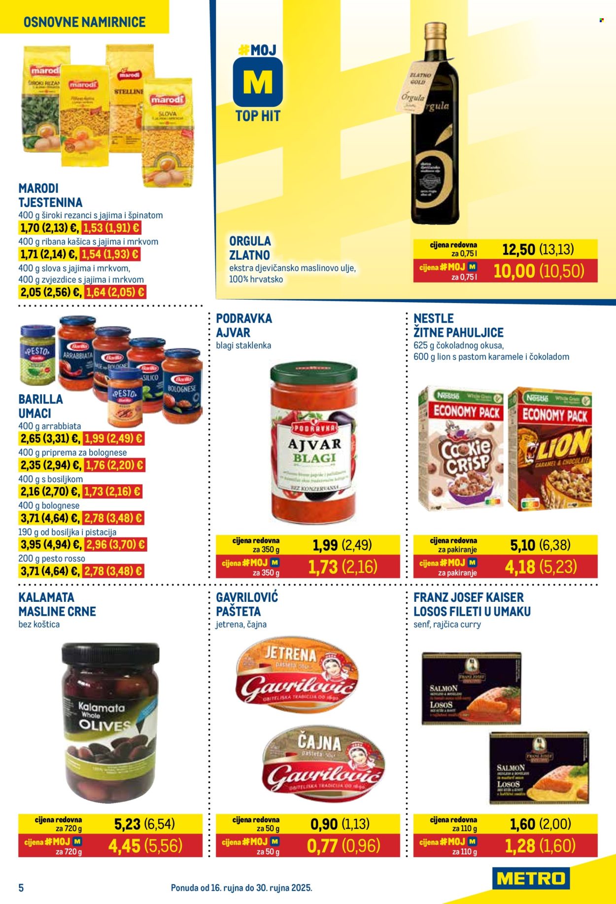 Metro katalog - 16.09.2025. - 30.09.2025. Stranica 5