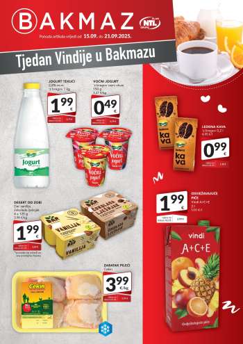Bakmaz katalog - 15.09.2025. - 21.09.2025.
