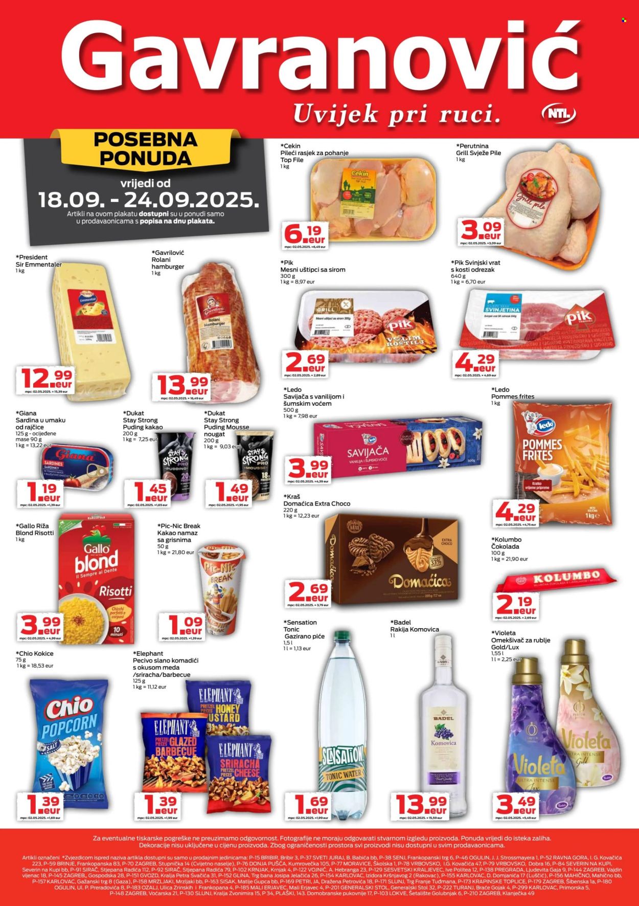 Gavranović katalog - 18.09.2025. - 24.09.2025. Stranica 1