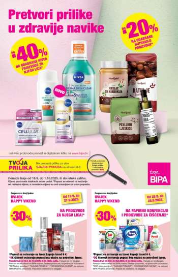 Bipa katalog - 18.09.2025. - 01.10.2025.