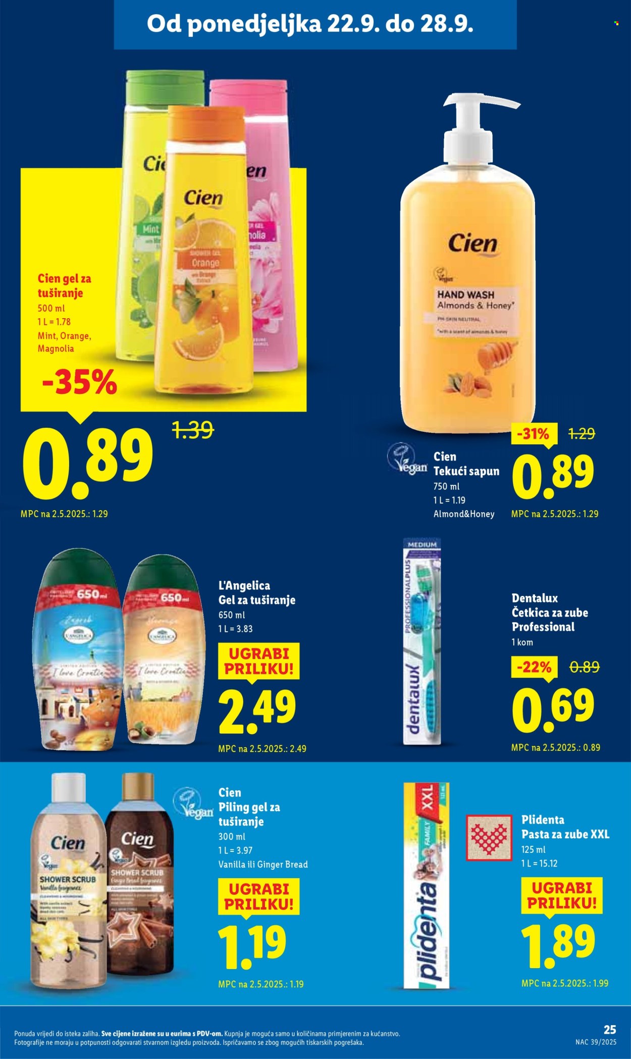 Lidl katalog - 22.09.2025. - 28.09.2025. Stranica 25