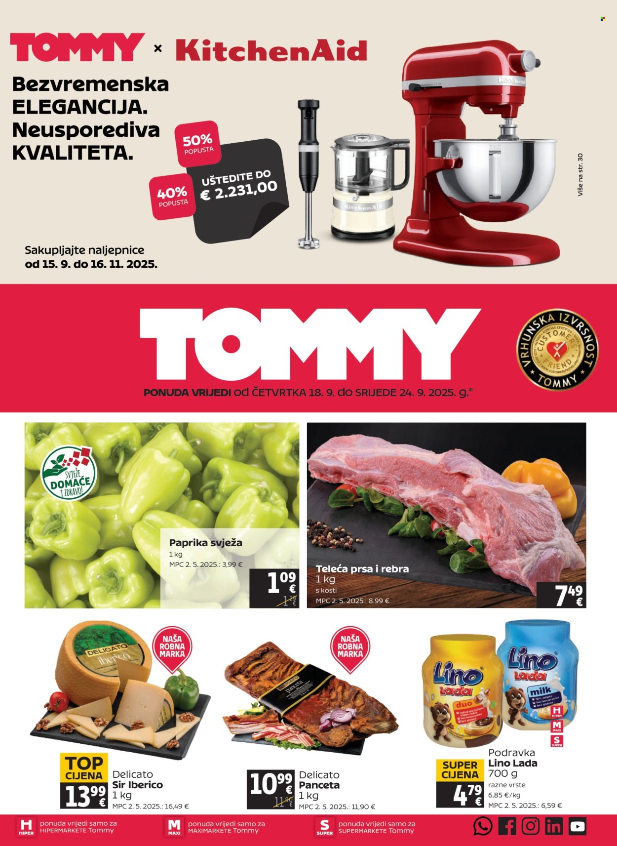 Tommy katalog - 18.09.2025. - 24.09.2025. Stranica 1