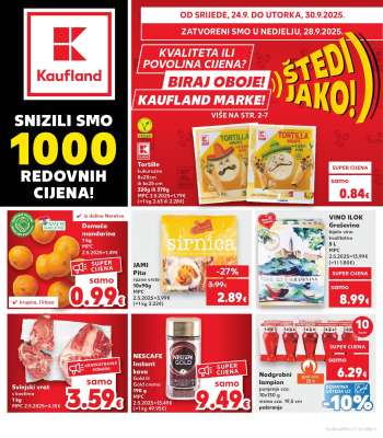 Kaufland katalog - 24.09.2025. - 30.09.2025.