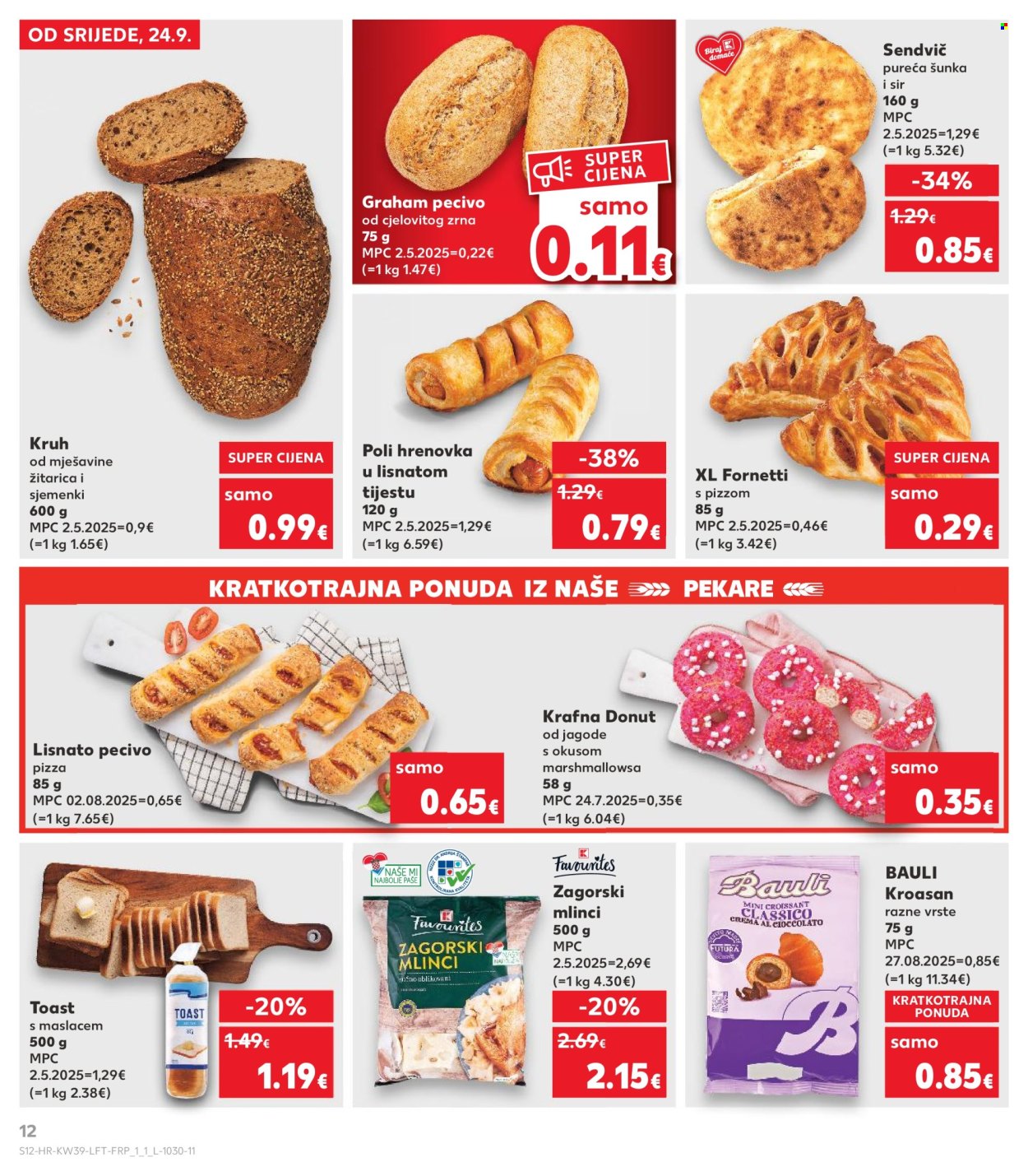 Kaufland katalog - 24.09.2025. - 30.09.2025. Stranica 12