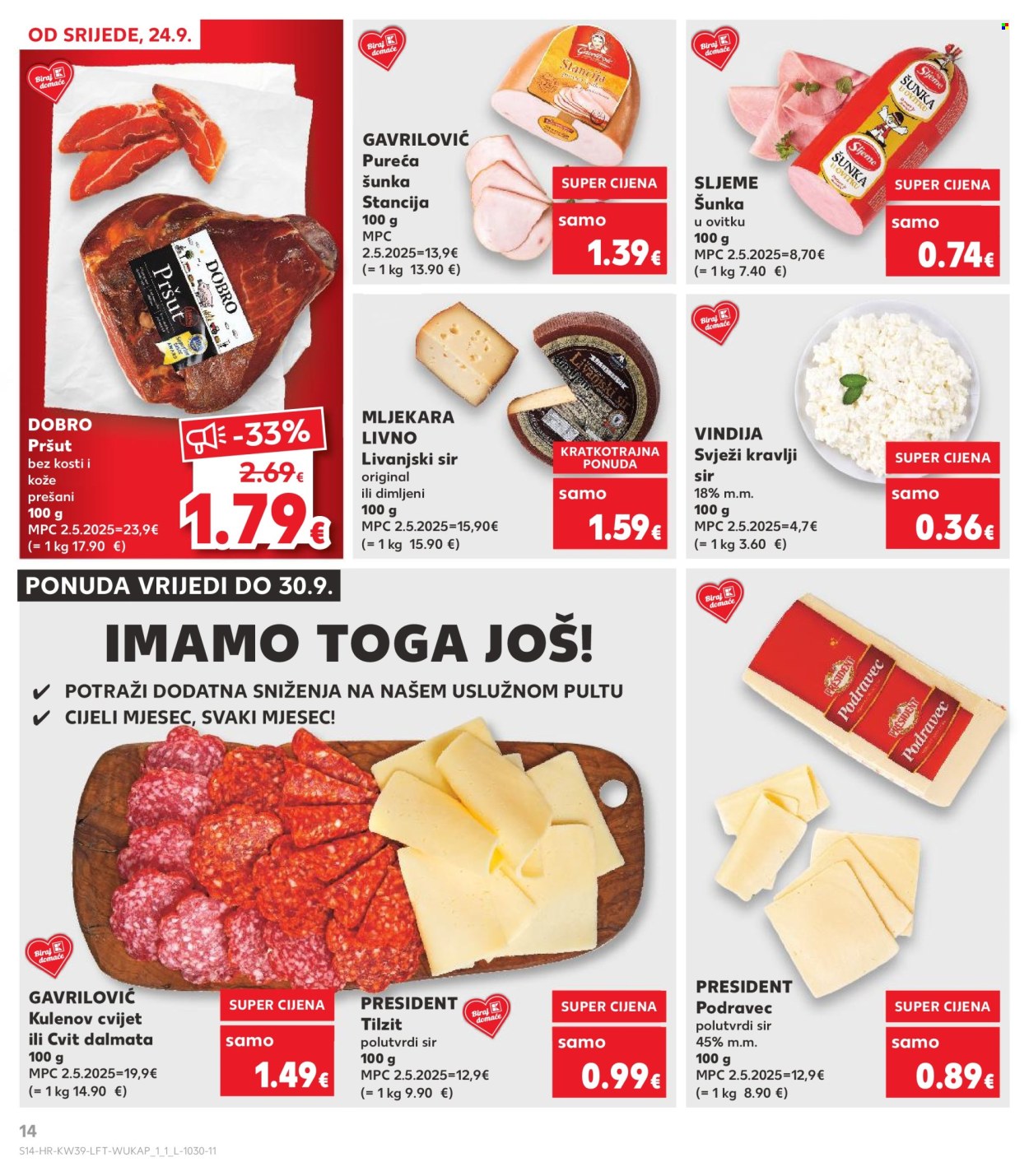 Kaufland katalog - 24.09.2025. - 30.09.2025. Stranica 14