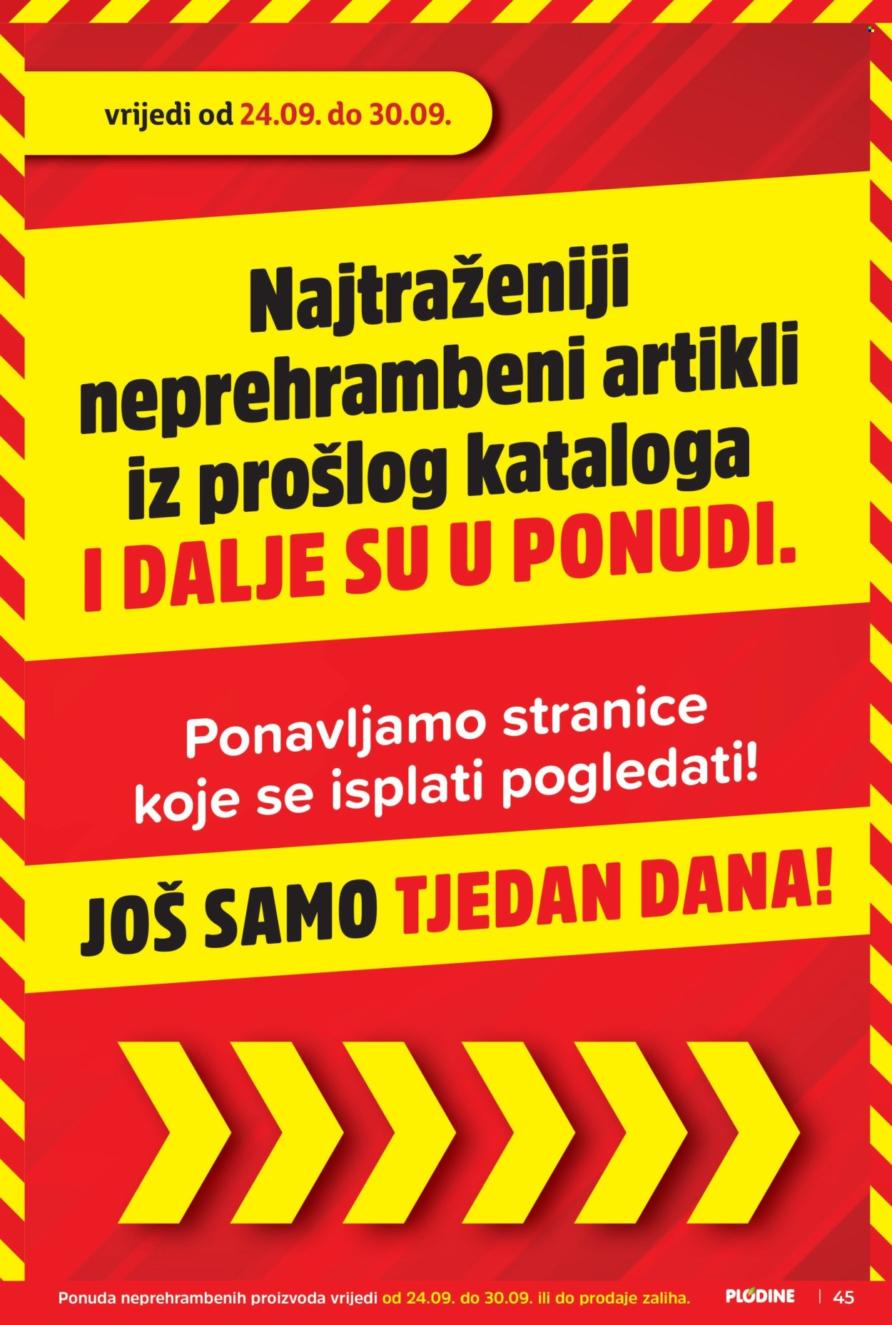 Plodine katalog - 24.09.2025. - 30.09.2025. Stranica 45