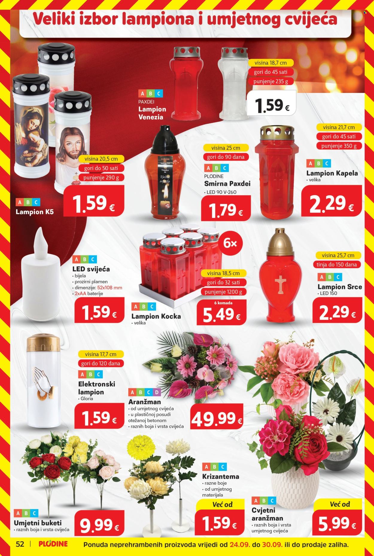 Plodine katalog - 24.09.2025. - 30.09.2025. Stranica 52