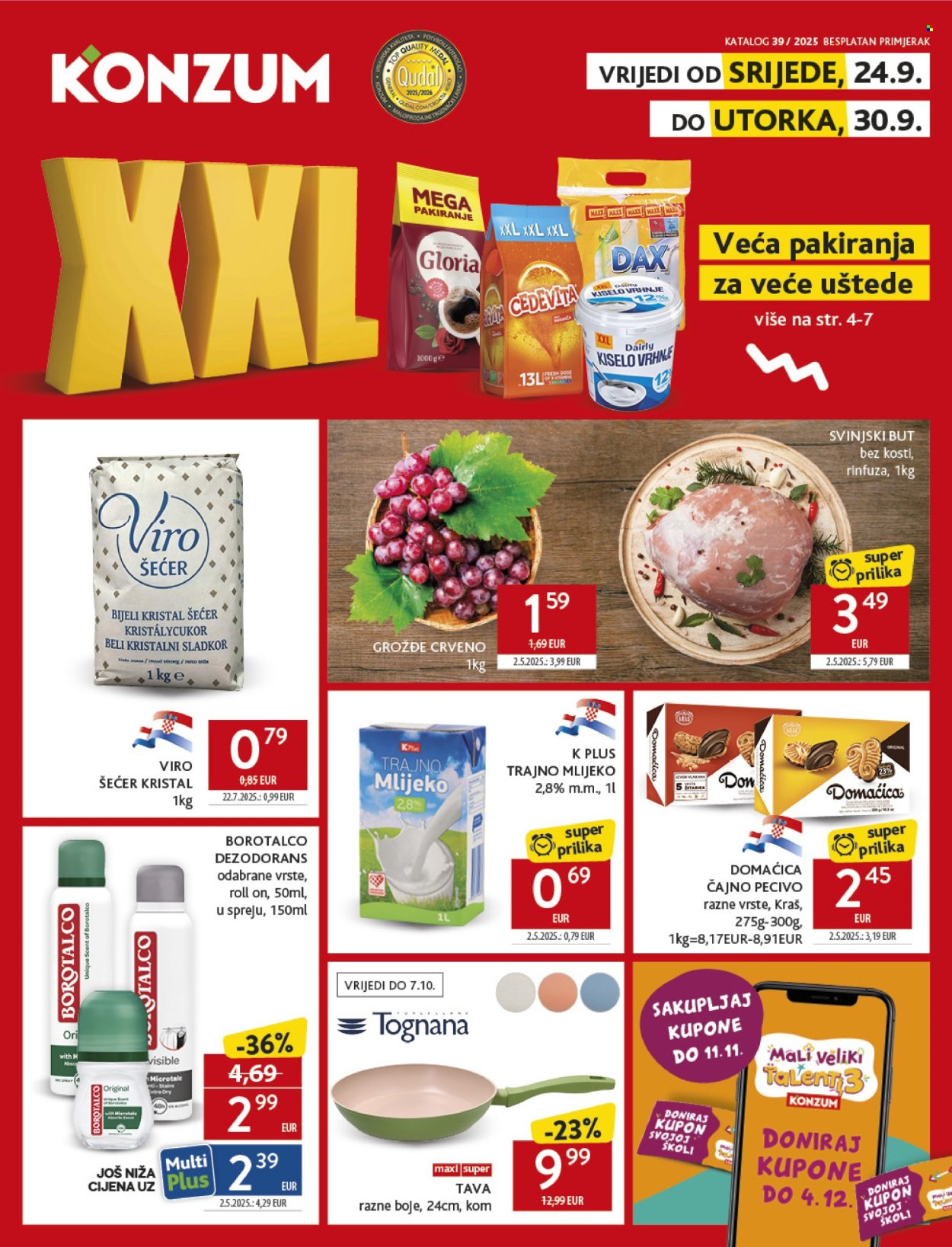 Konzum katalog - 24.09.2025. - 30.09.2025. Stranica 1