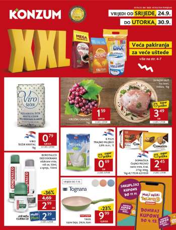 Konzum katalog - 24.09.2025. - 30.09.2025.