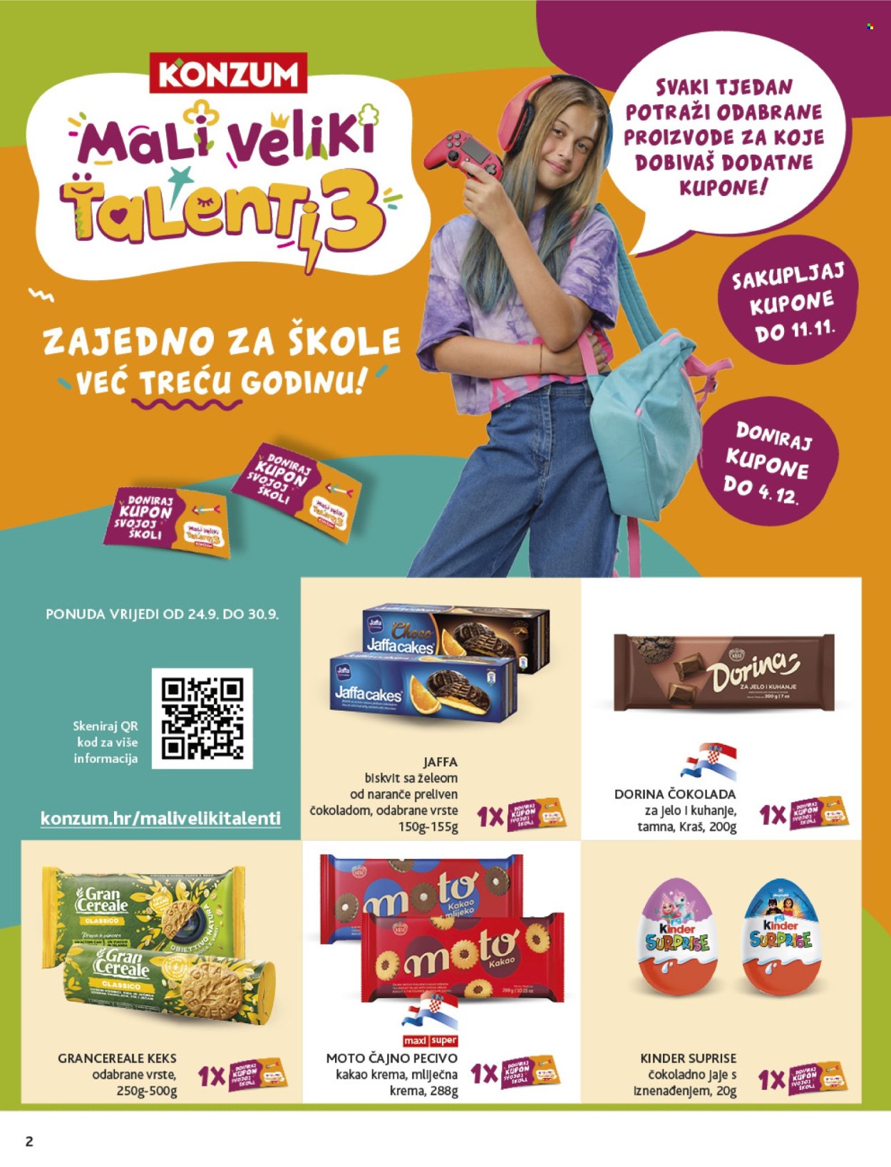 Konzum katalog - 24.09.2025. - 30.09.2025. Stranica 2
