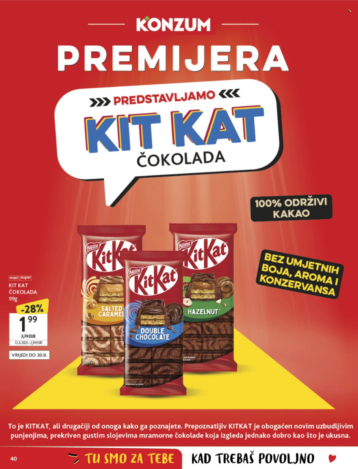 Konzum katalog - 24.09.2025. - 30.09.2025. Stranica 40
