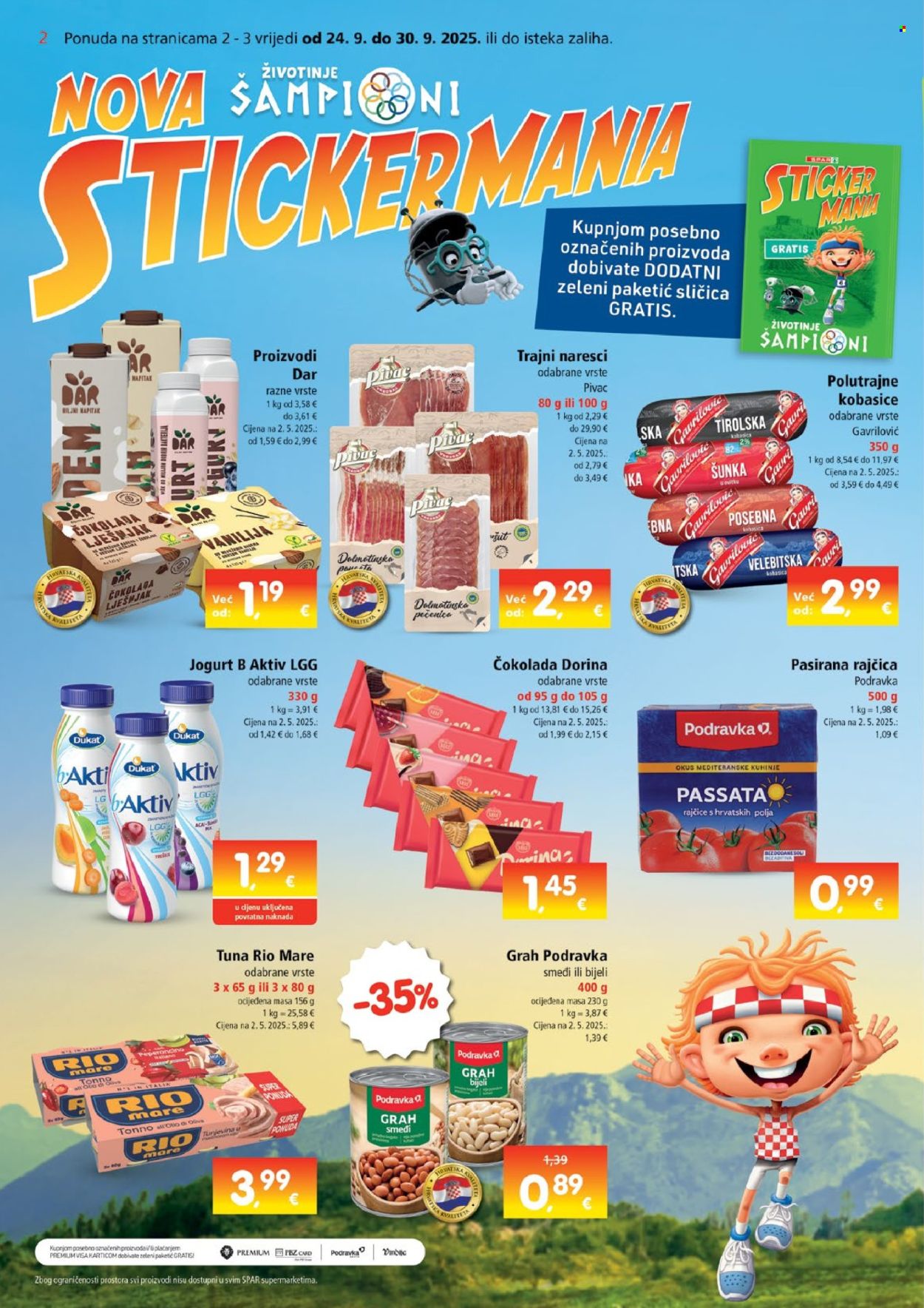 SPAR katalog - 24.09.2025. - 30.09.2025. Stranica 2