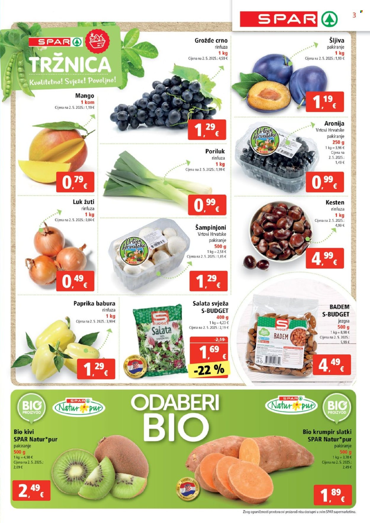 SPAR katalog - 24.09.2025. - 30.09.2025. Stranica 3