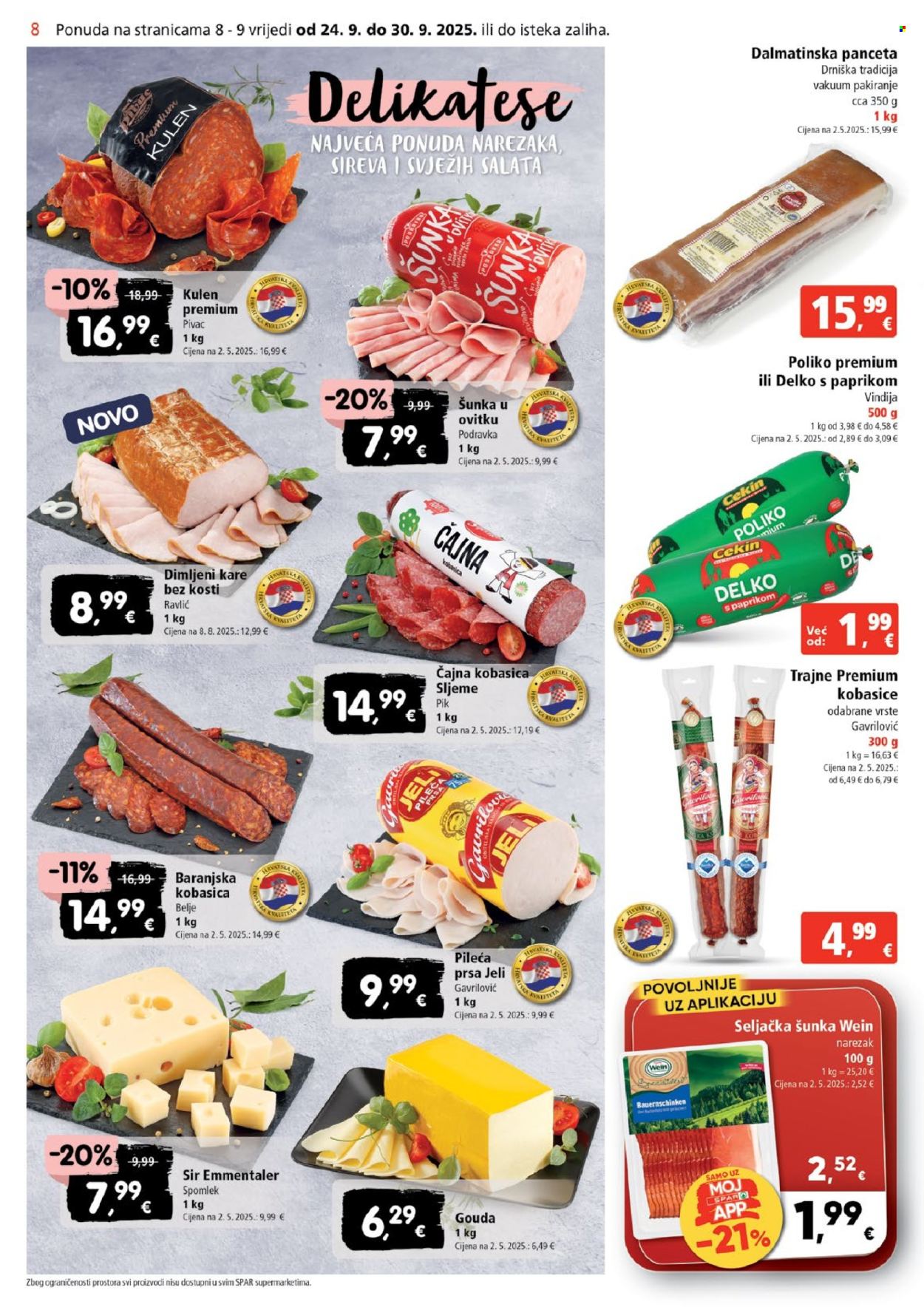 SPAR katalog - 24.09.2025. - 30.09.2025. Stranica 8