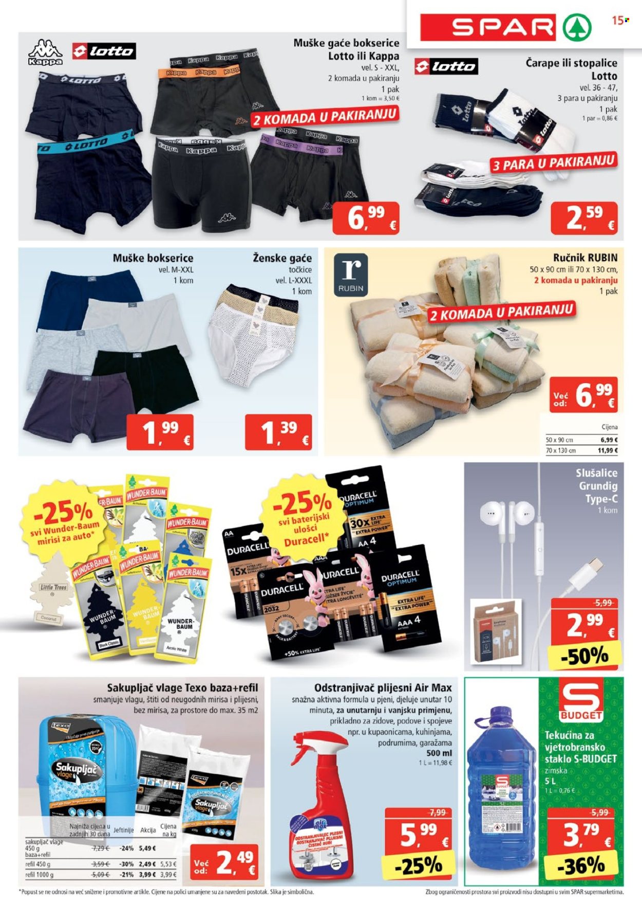 SPAR katalog - 24.09.2025. - 30.09.2025. Stranica 15