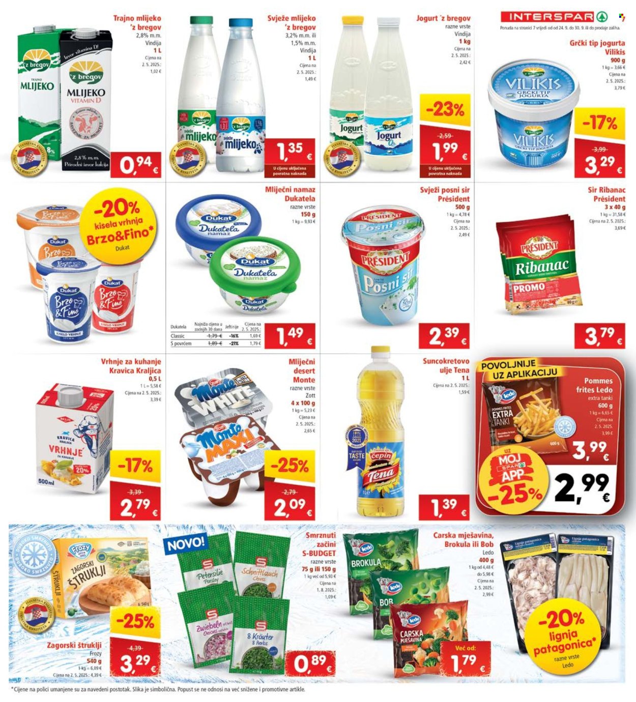 INTERSPAR katalog - 24.09.2025. - 30.09.2025. Stranica 7